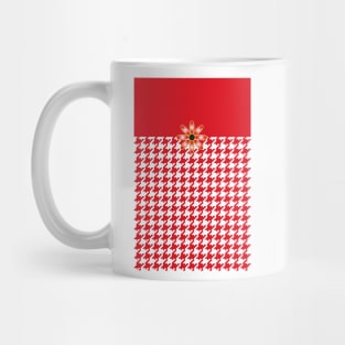 Red Hot Houndstooth Mug